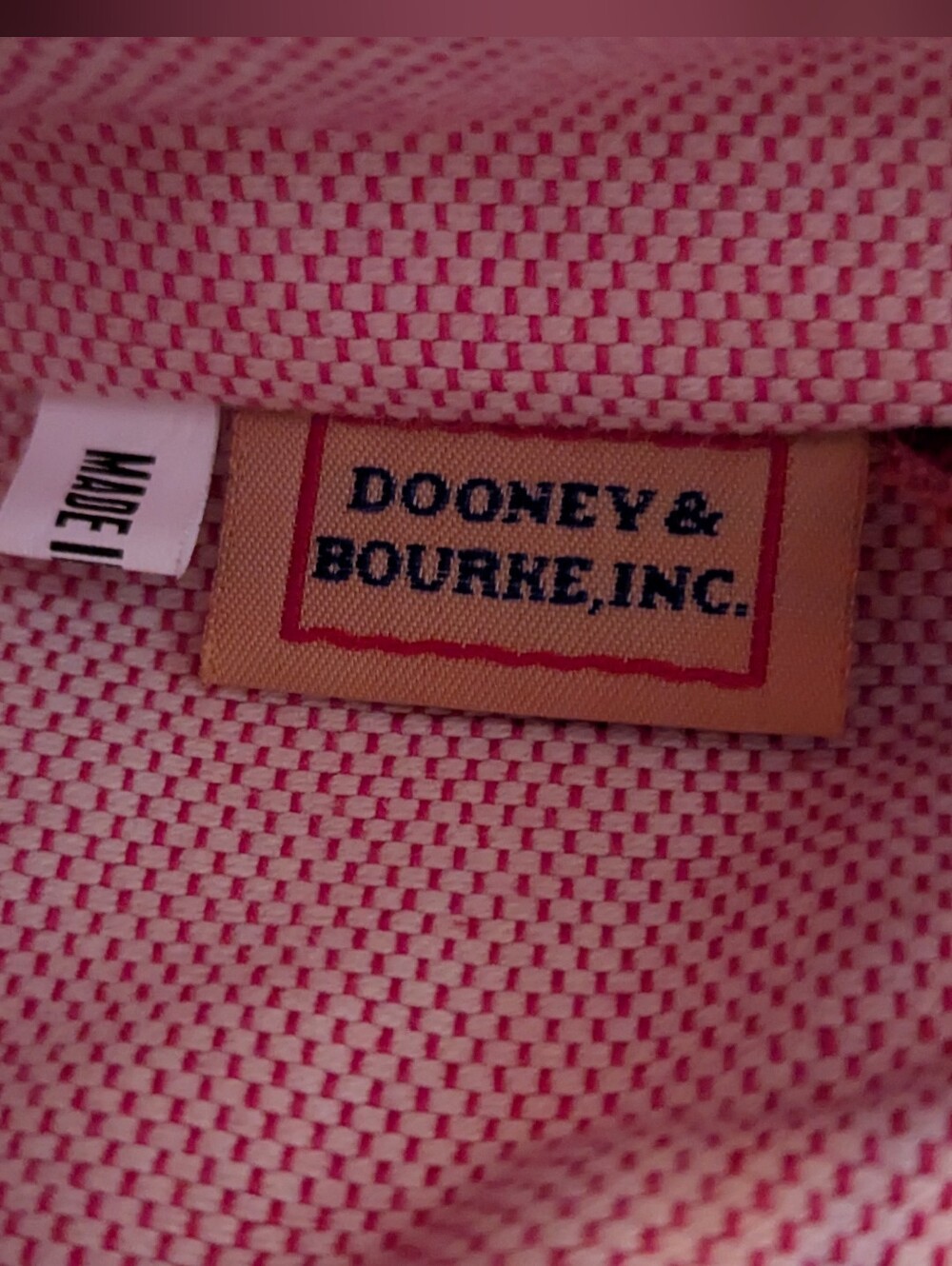 Dooney & Bourke Quilt Hobo Duck Fob Tassels Navy - Picture 7 of 12